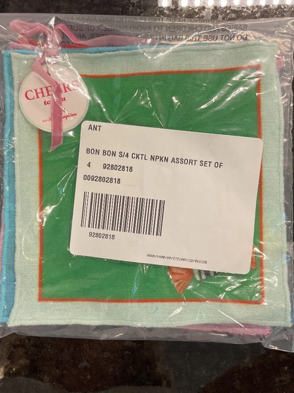 BonBon Cocktail Napkins